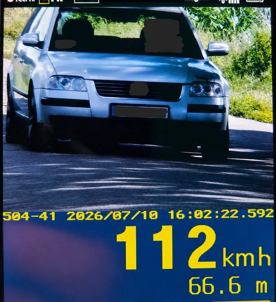 Przekroczenie prędkości o 62 km/h skutkuje utratą prawa jazdy na 3 miesiące