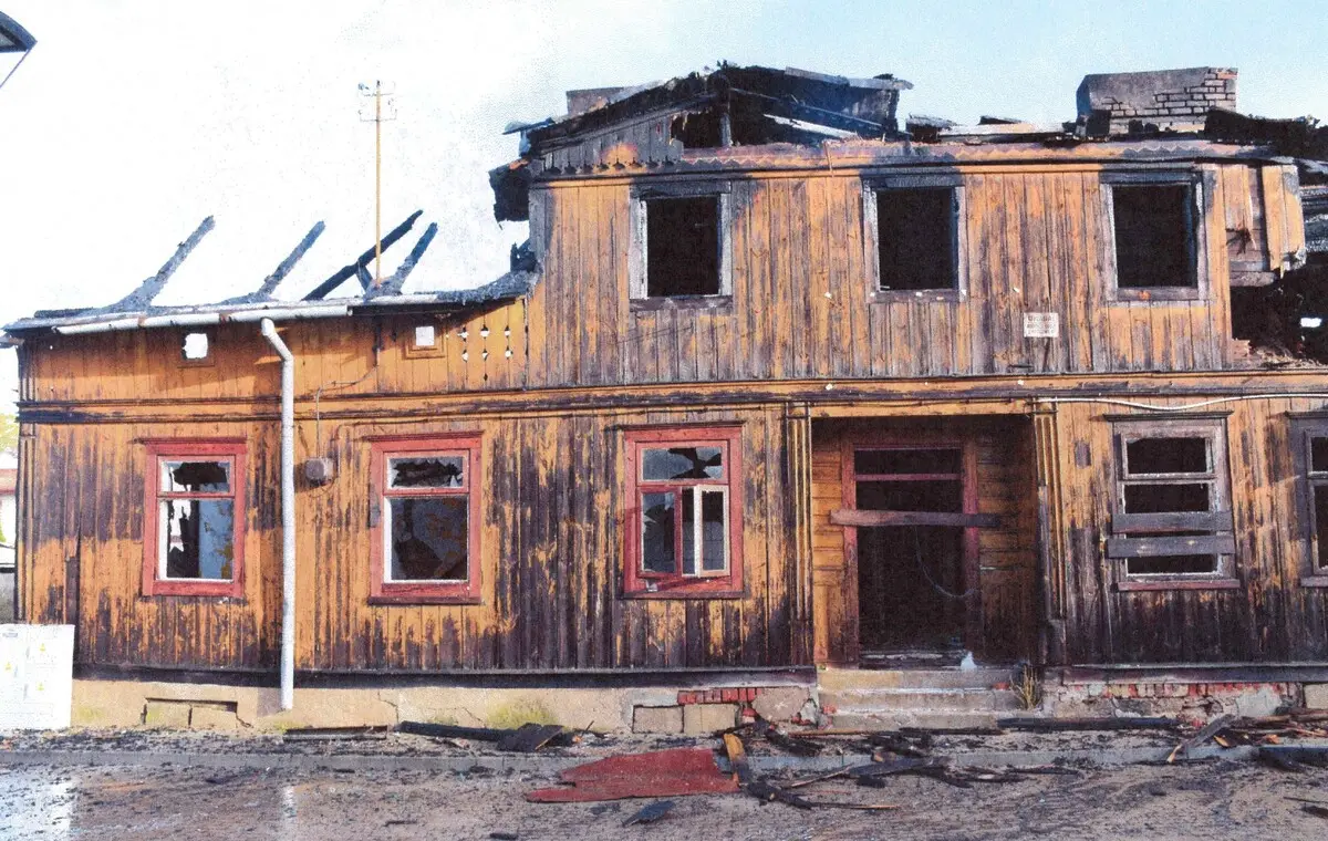 Zatrzymanie 31-latka za podpalenie pustostanu