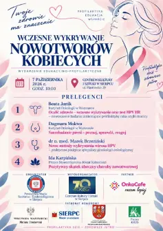 Edukacyjne wydarzenie na temat zdrowia kobiet w Sierpcu