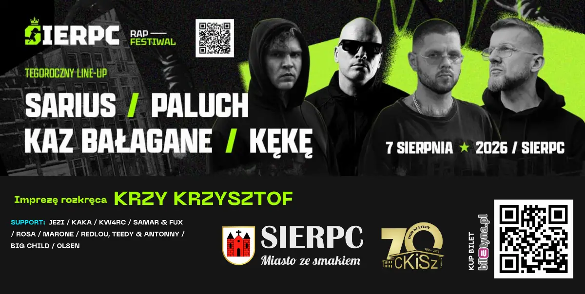 Informacje dotyczące III Sierpc Rap Festiwalu