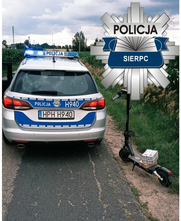 Kontrola bezpieczeństwa na sierpeckich drogach