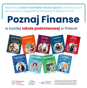 Edukacja finansowa w polskich szkołach podstawowych dzięki materiałom „Poznaj Finanse”