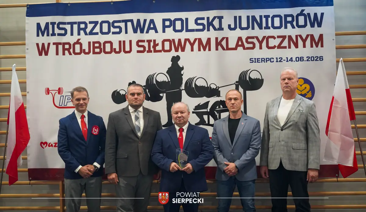 Mistrzostwa Polski Juniorów w Trójboju Siłowym odbyły się w Sierpcu