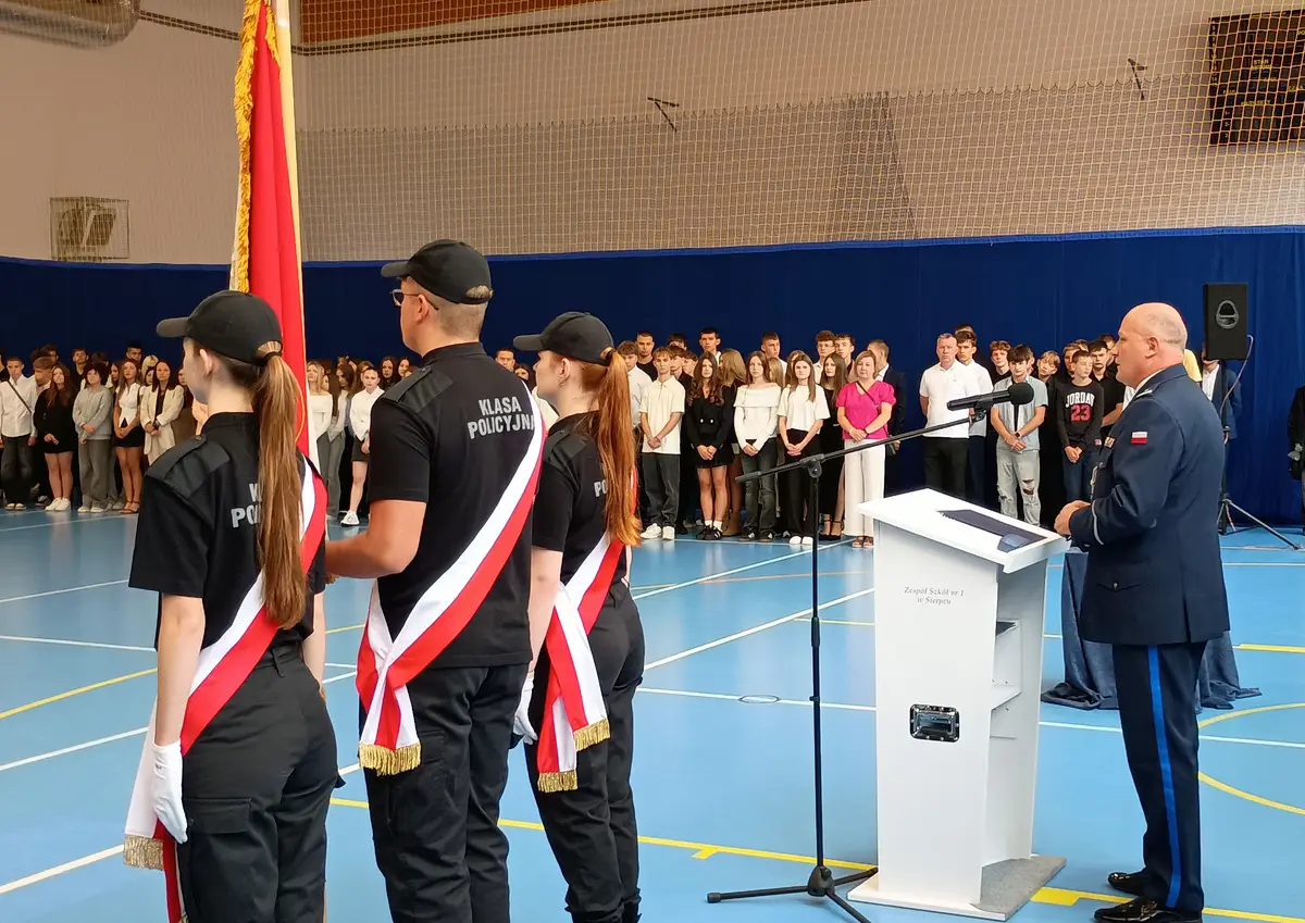 Inauguracja roku szkolnego z udziałem Policji