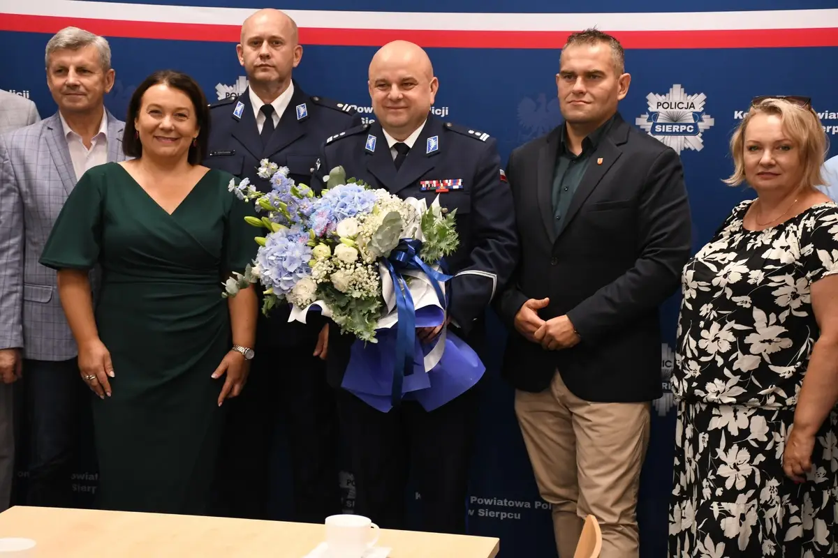 Zmiany kadrowe w Komendzie Powiatowej Policji w Sierpcu