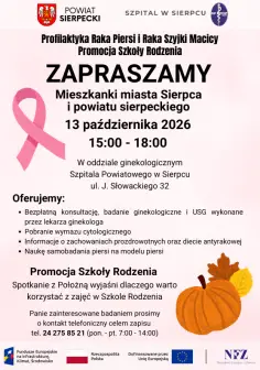 Bezpłatne badania dla kobiet w Sierpcu